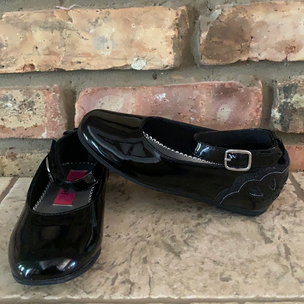 Glitter Patent Leather Dress Shoes